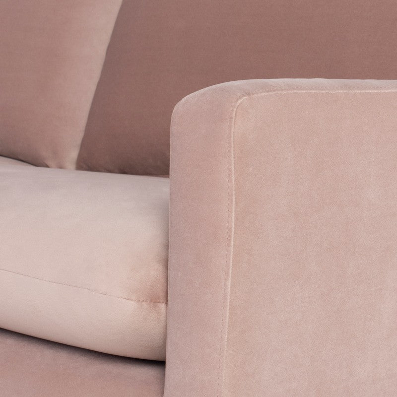 Anders L Sectional - Blush.
