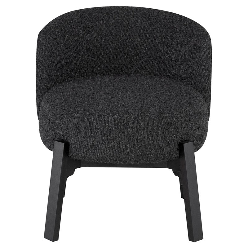 Adelaide Dining Chair - Licorice Boucle.