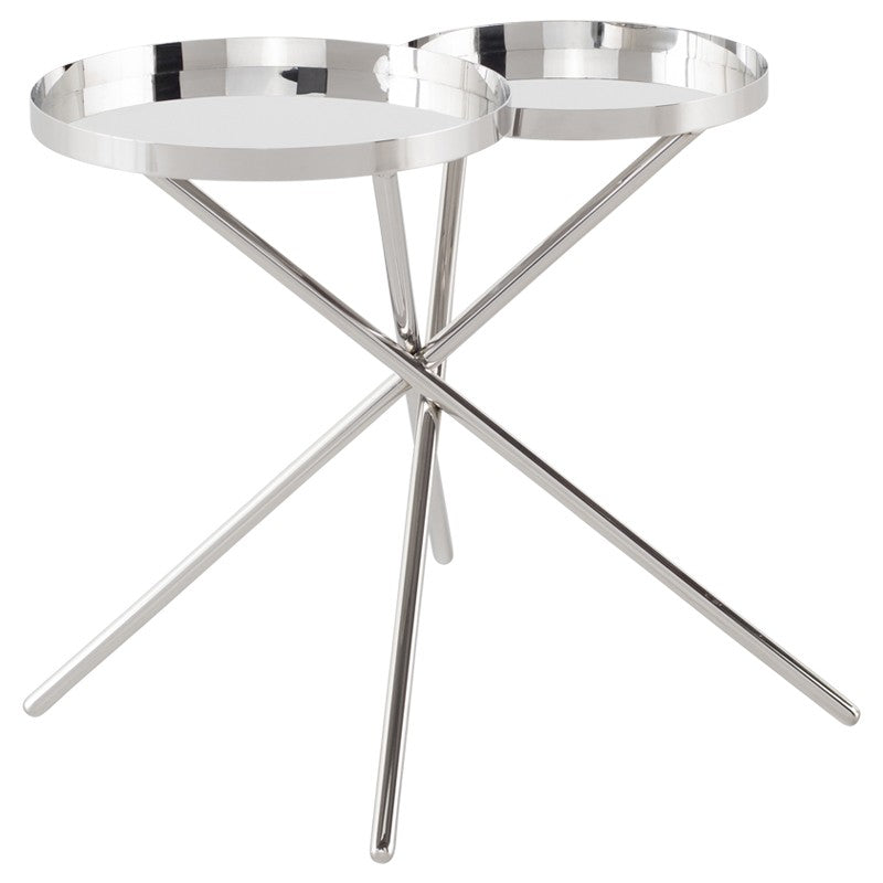 Olivia Side Table - Silver.