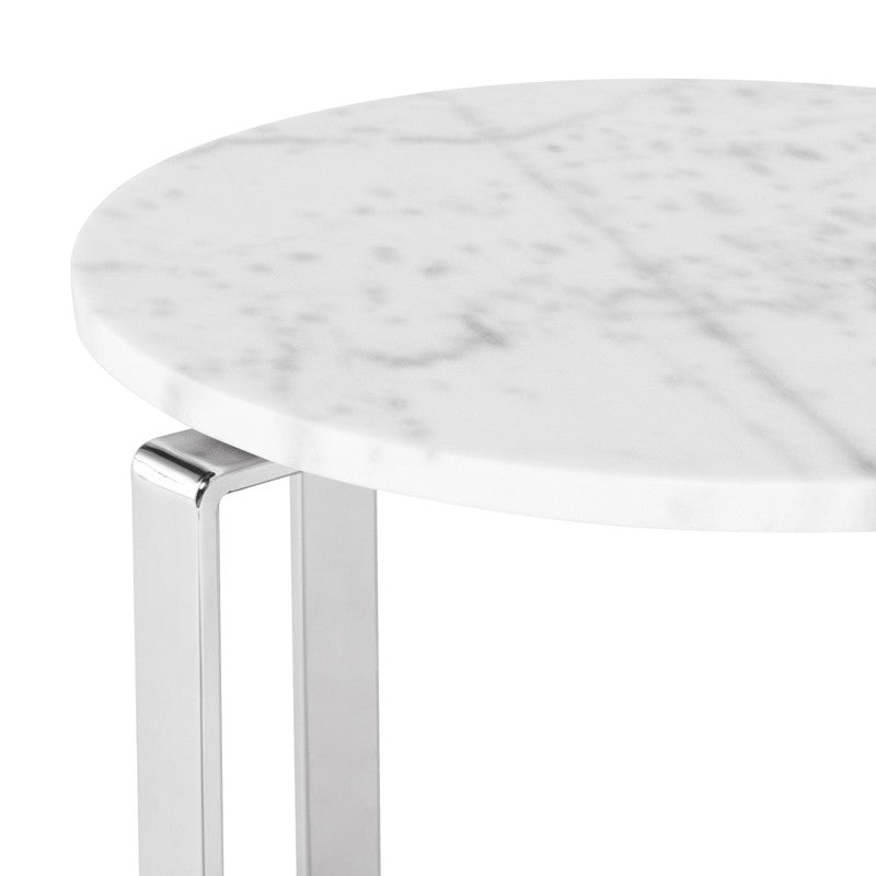 Rosa Side Table - White.