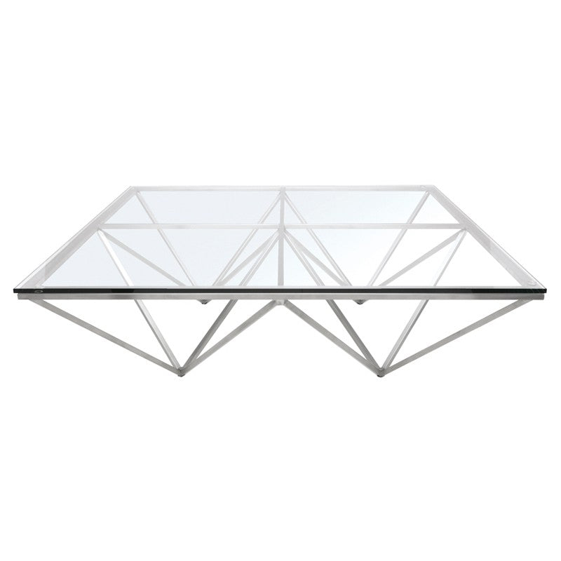 Origami Coffee Table - Silver.