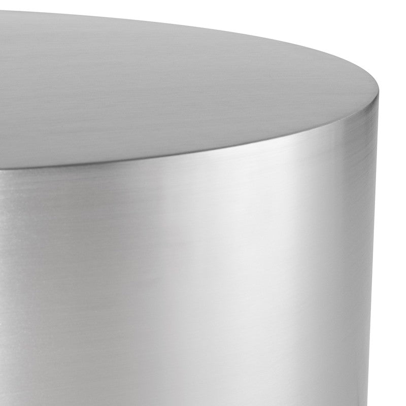 Piston Side Table - Silver.