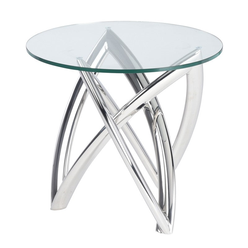 Martina Side Table - Silver.