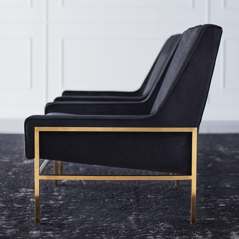 Theodore Occasional Chair - Black.