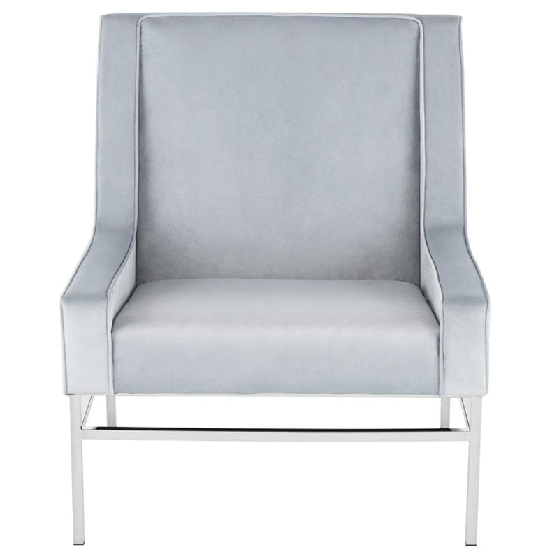 Theodore Occasional Chair - Ice Blue.