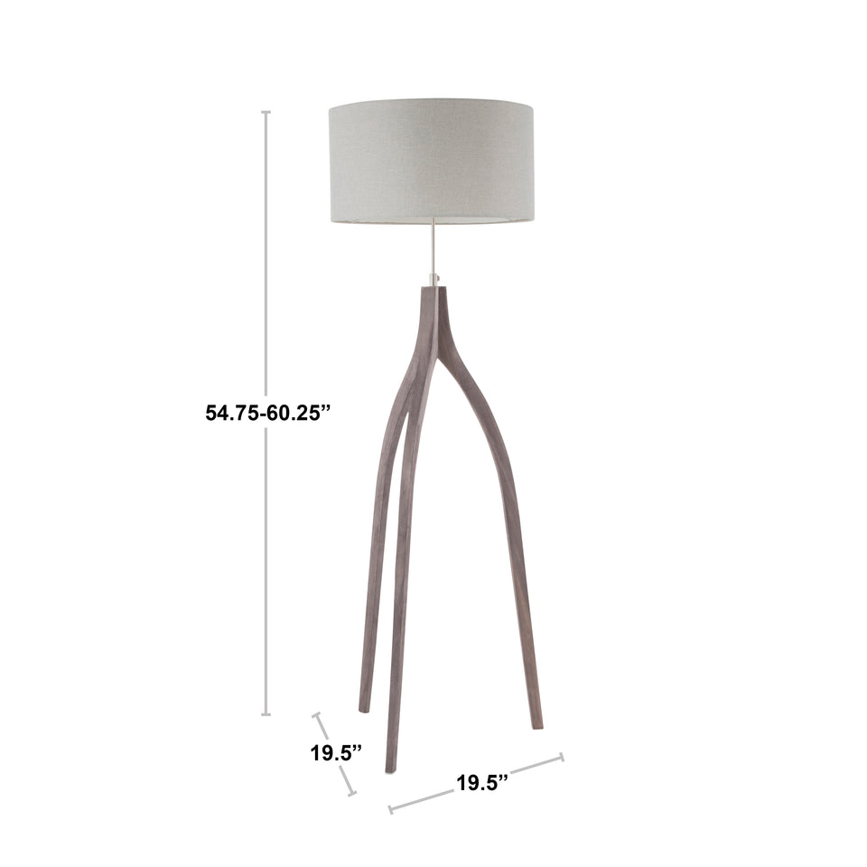 Wishbone Floor Lamp.