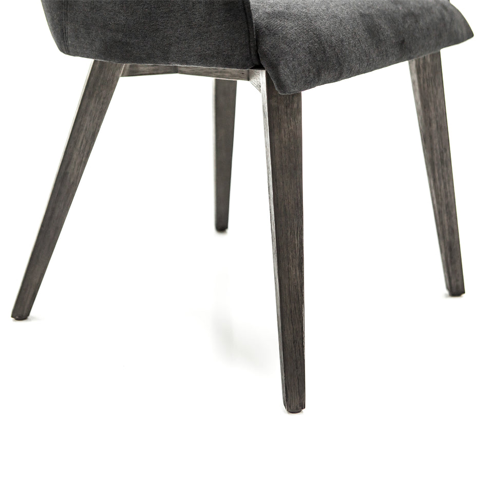 Alana Midnight Upholstered Dining Chair - Set of 2