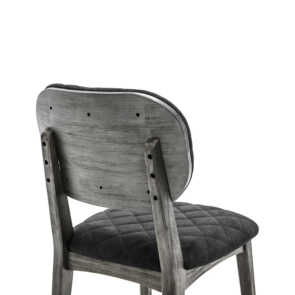 Katelyn Midnight Open Back Dining Chair - Set of 2