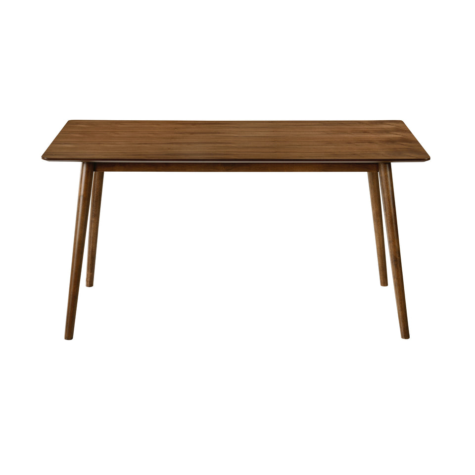Westmont 59" Rectangular Dining Table in Walnut Wood