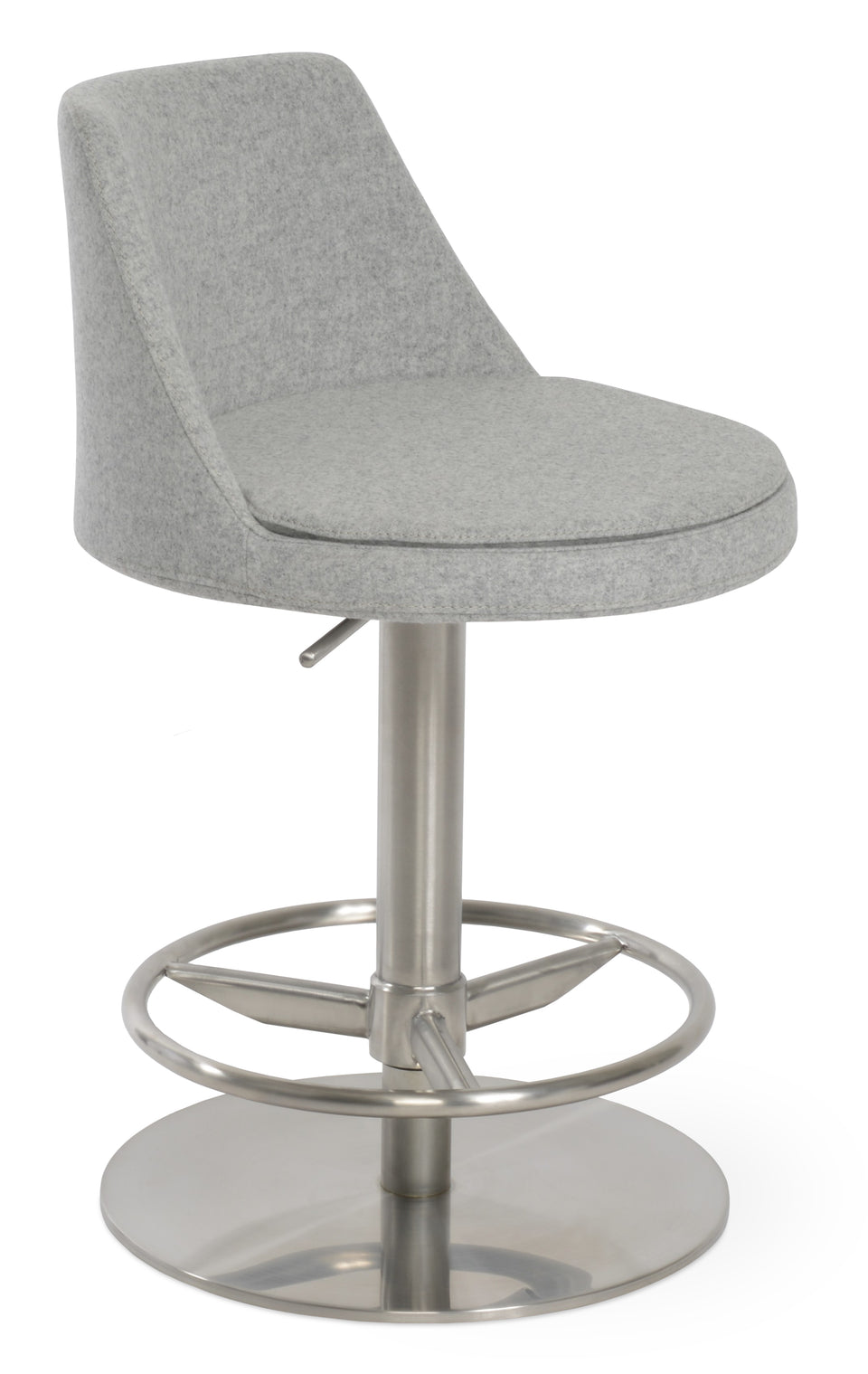 Dallas Piston Square Base Stool.