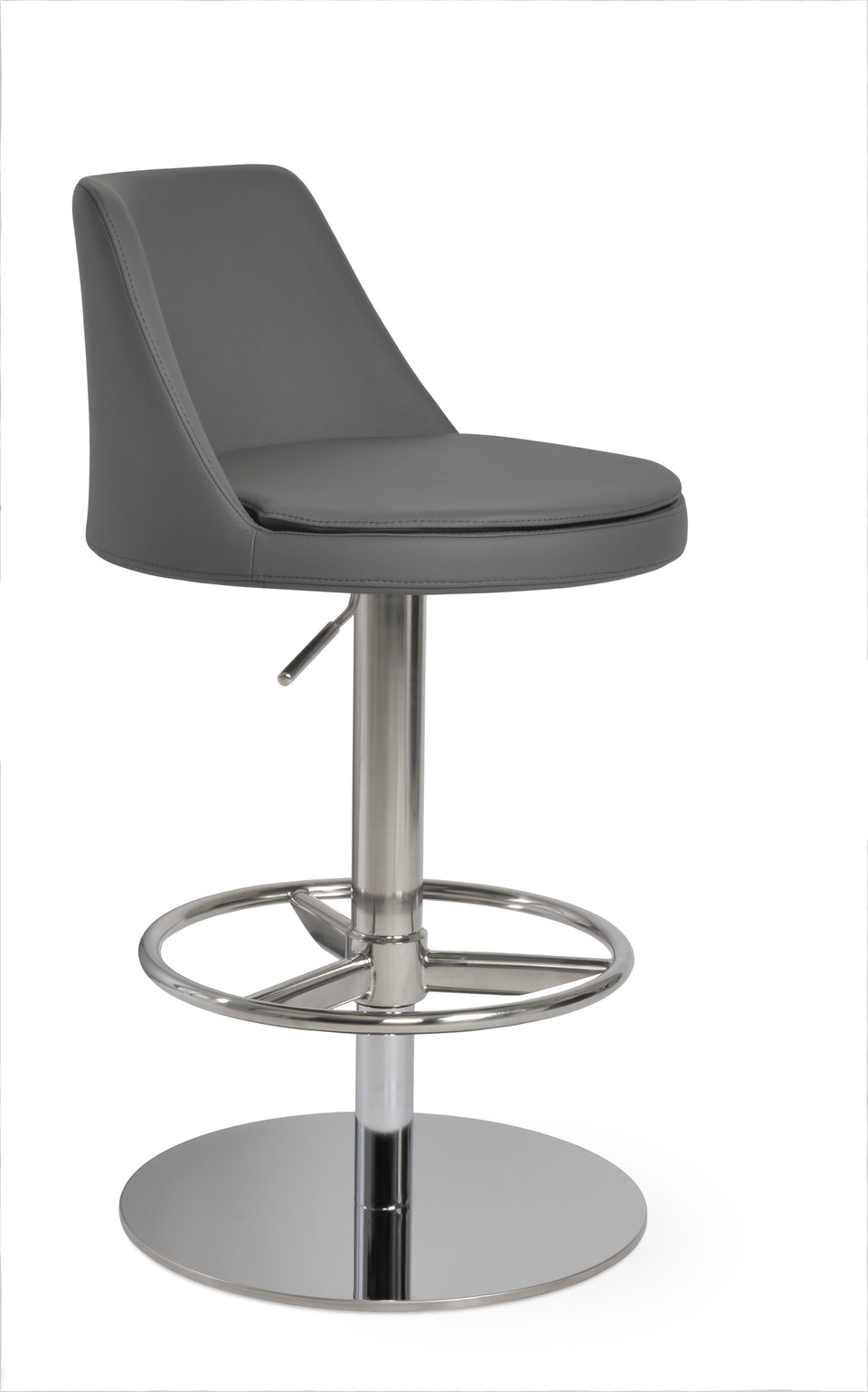 Dallas Piston Round Base Stool.
