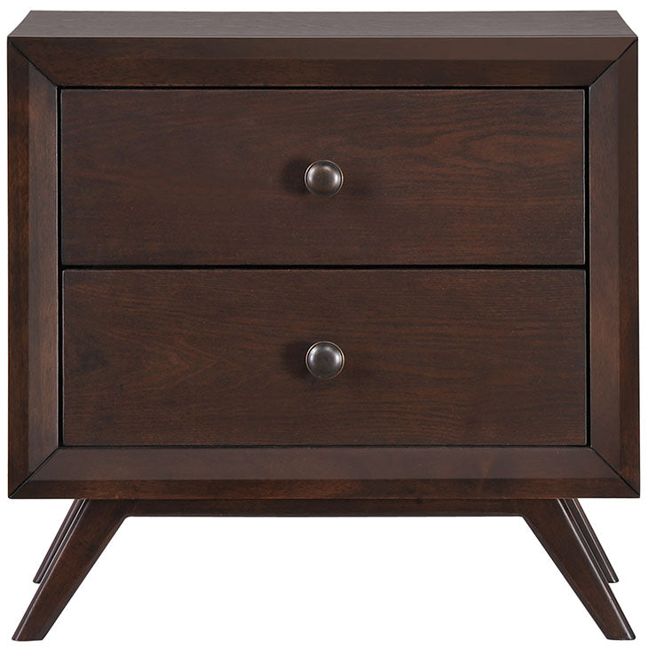 Tracy Night Stand in Cappuccino.