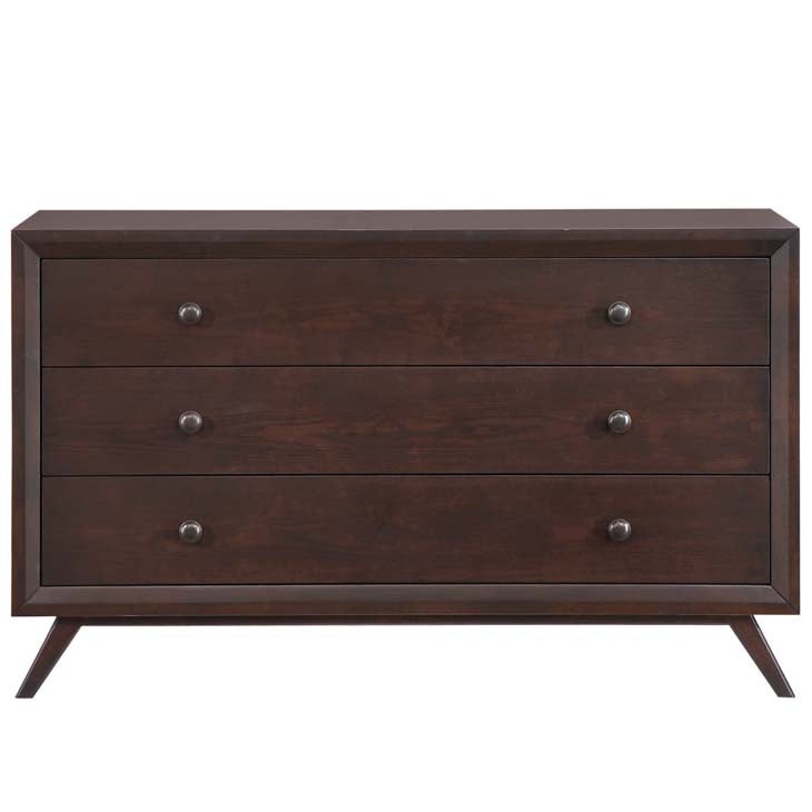 Tracy Wood Dresser In Cappuccino.