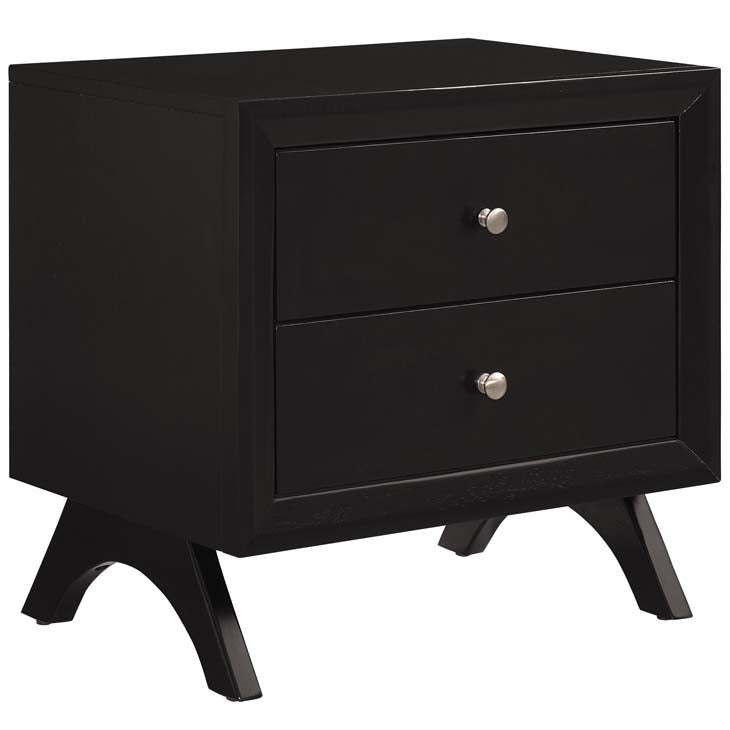 Providence Night Stand in Cappuccino.