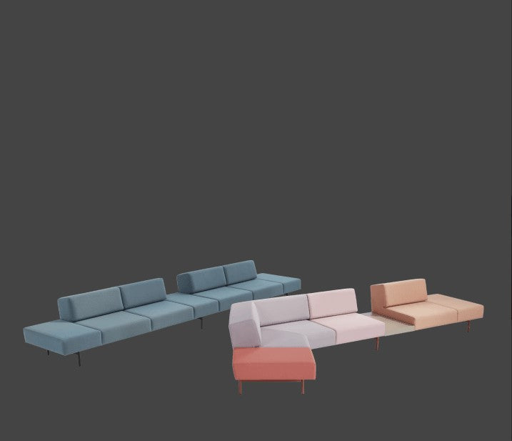 matt modular seating.