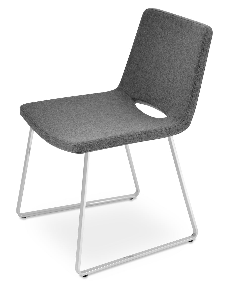 Nevada Sled Chair.