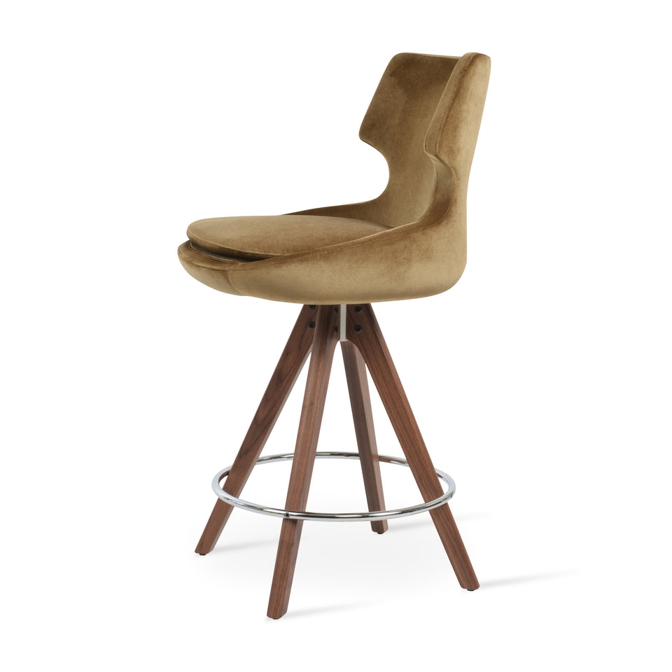 Patara Pyramid Counter Stool.