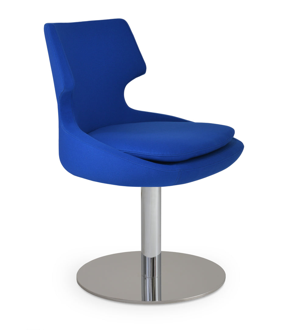 Patara Round Swivel Chair.