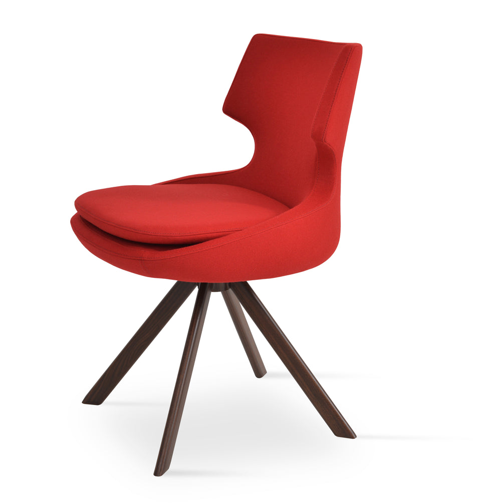 Patara Sword Dining Swivel Chair.