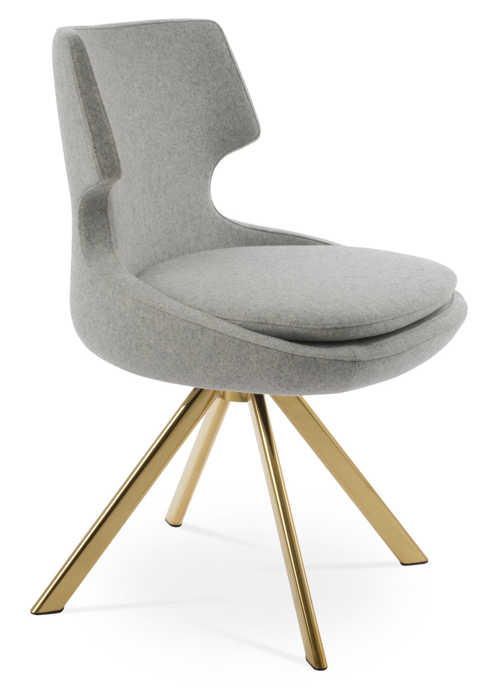 Patara Sword Dining Swivel Chair.