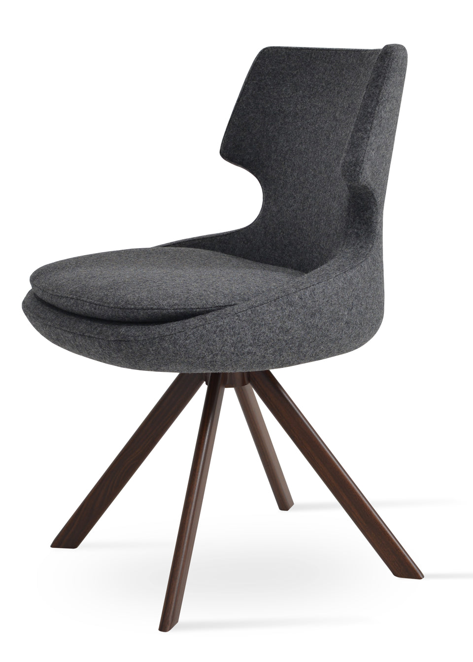 Patara Sword Dining Swivel Chair.