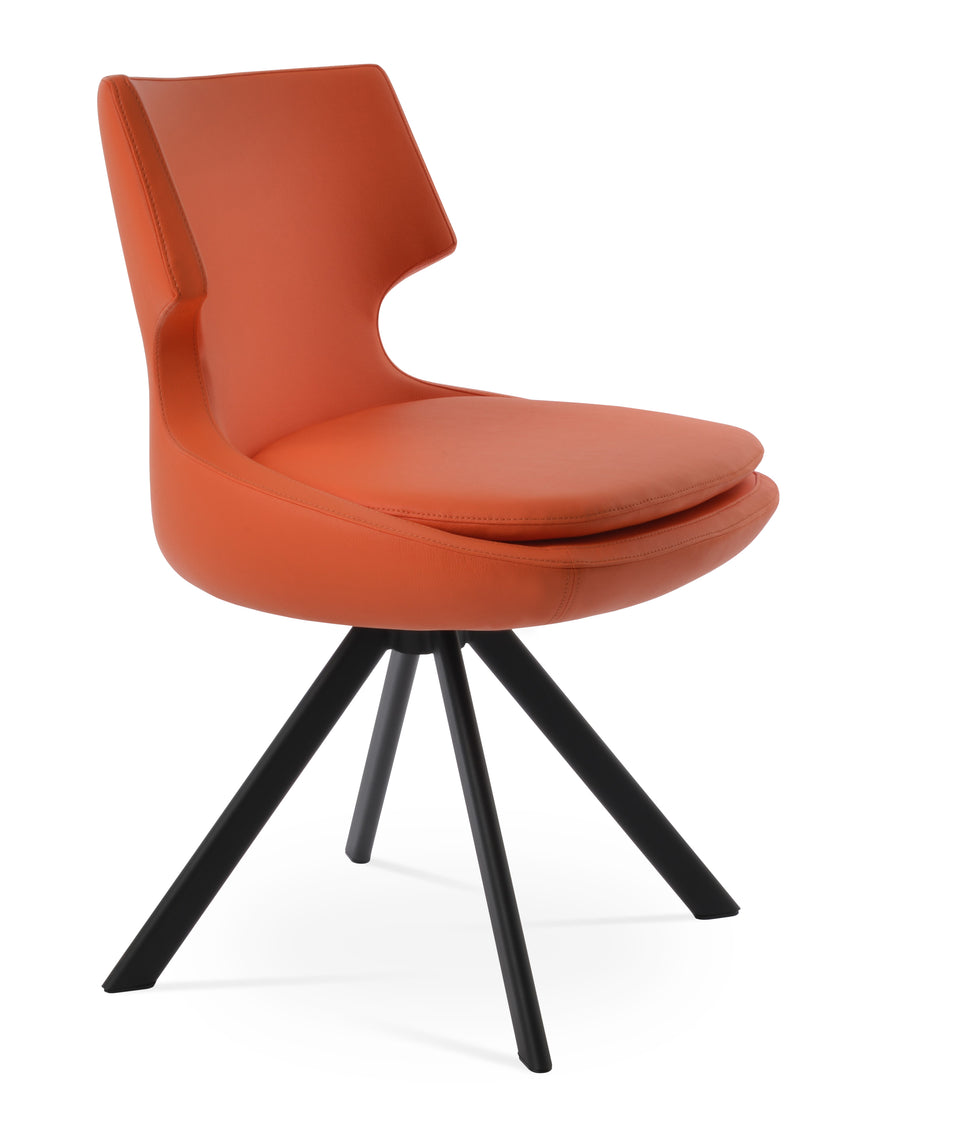 Patara Sword Dining Swivel Chair.