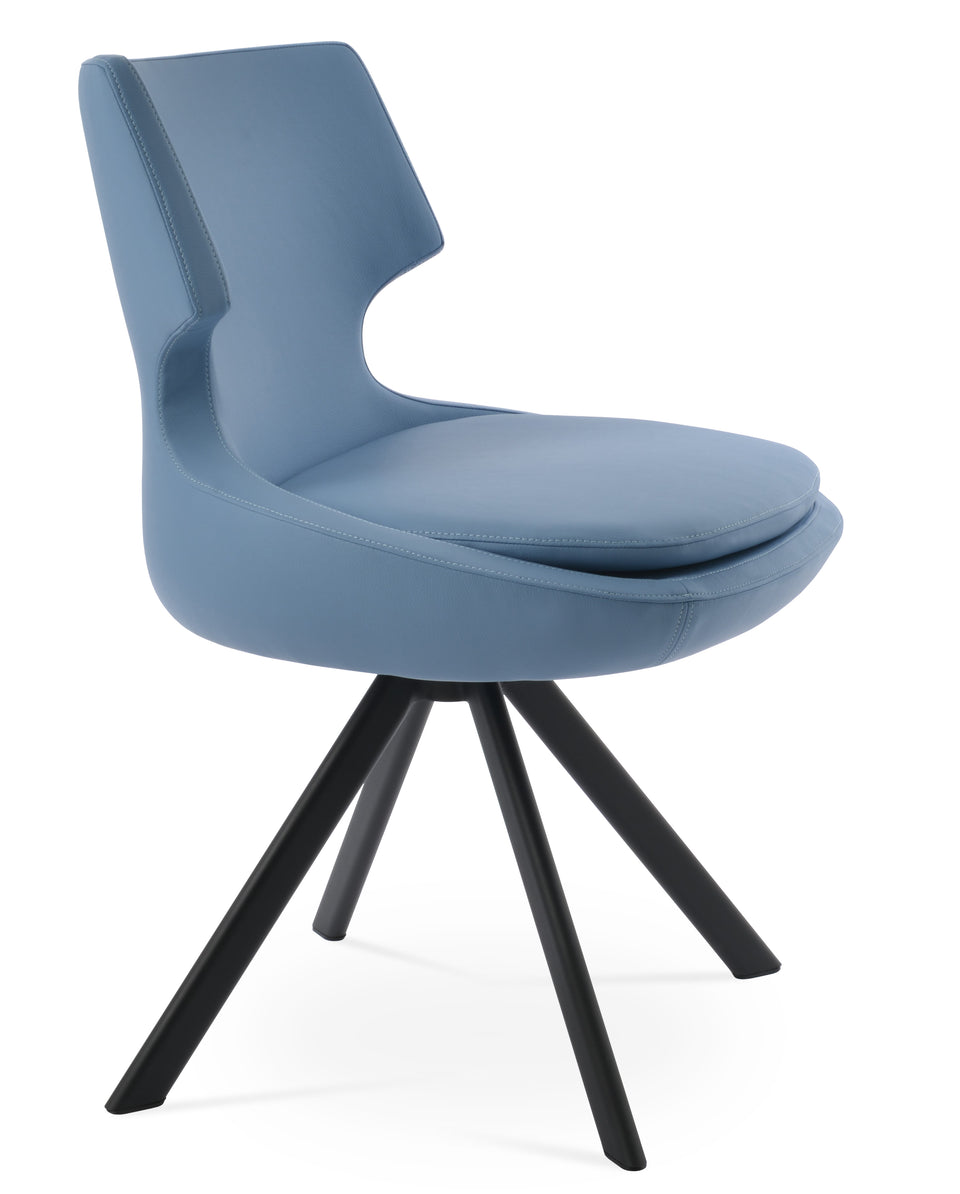 Patara Sword Dining Swivel Chair.