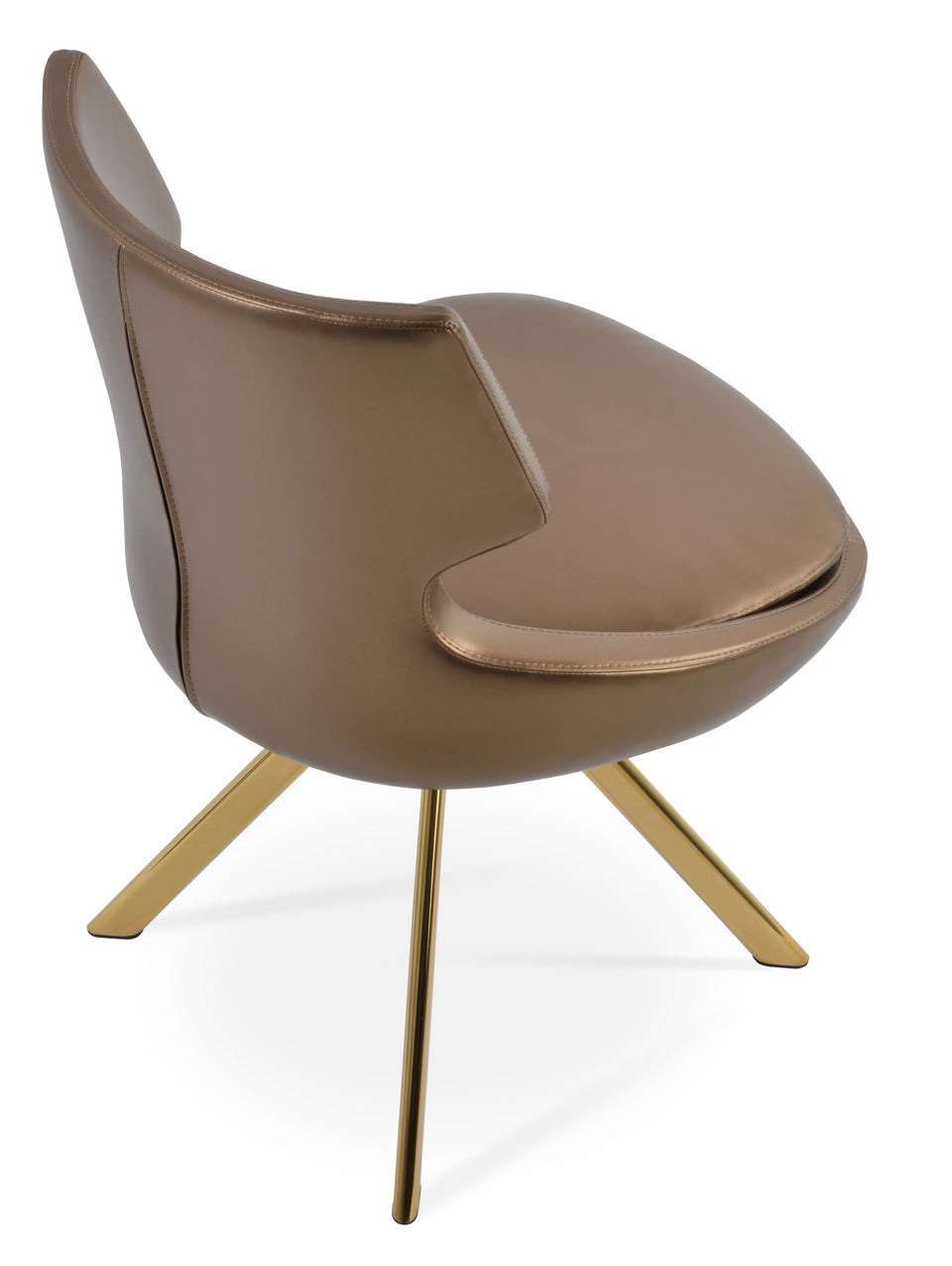 Patara Sword Dining Swivel Chair.