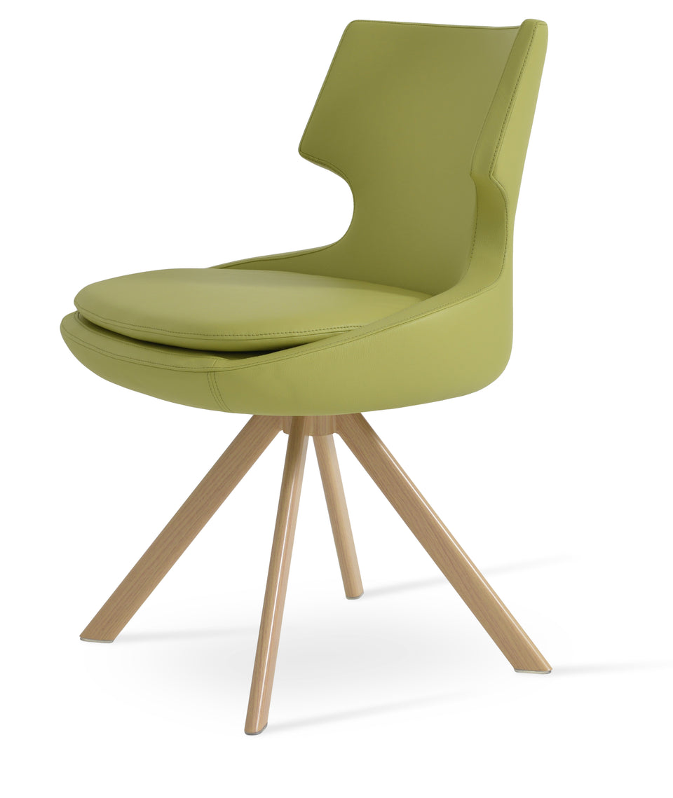 Patara Sword Dining Swivel Chair.
