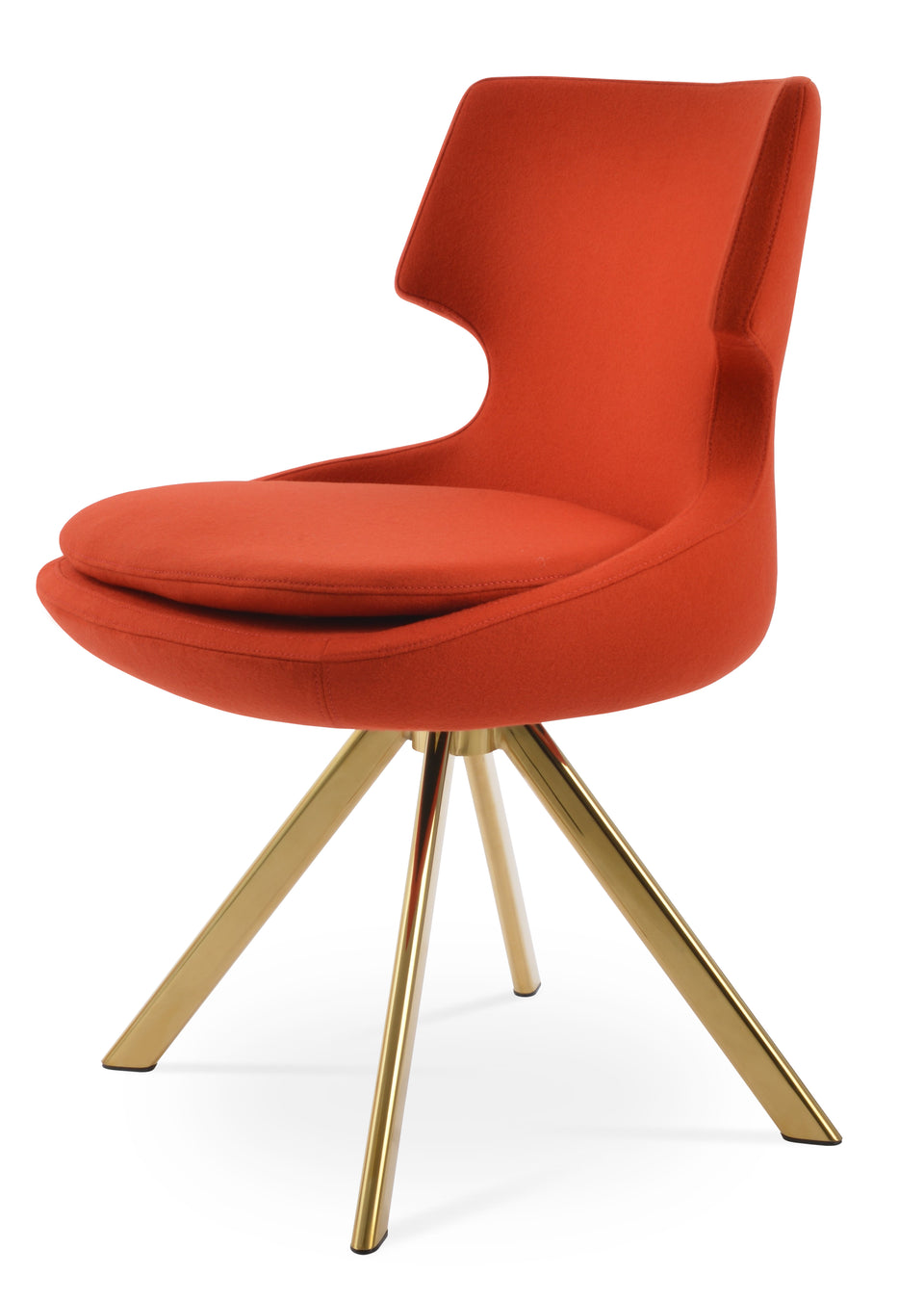 Patara Sword Dining Swivel Chair.
