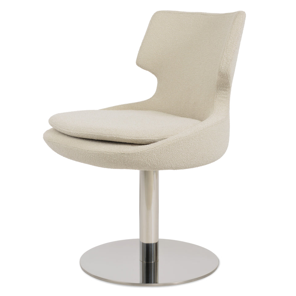 Patara Round Swivel Chair.