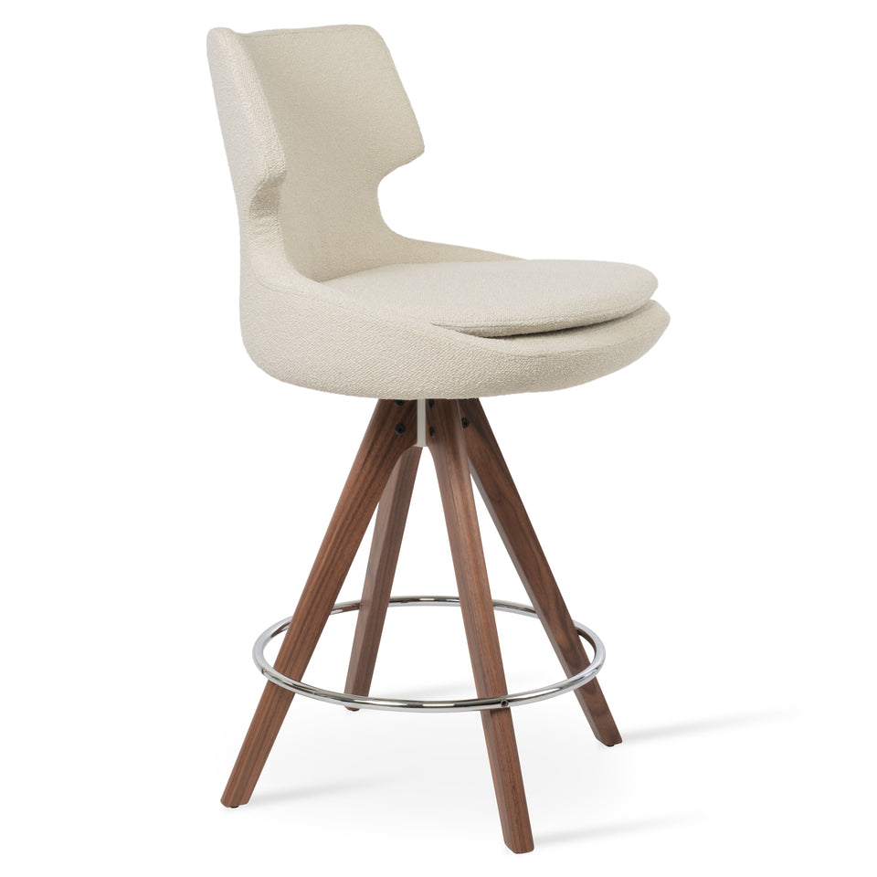 Patara Pyramid Counter Stool.