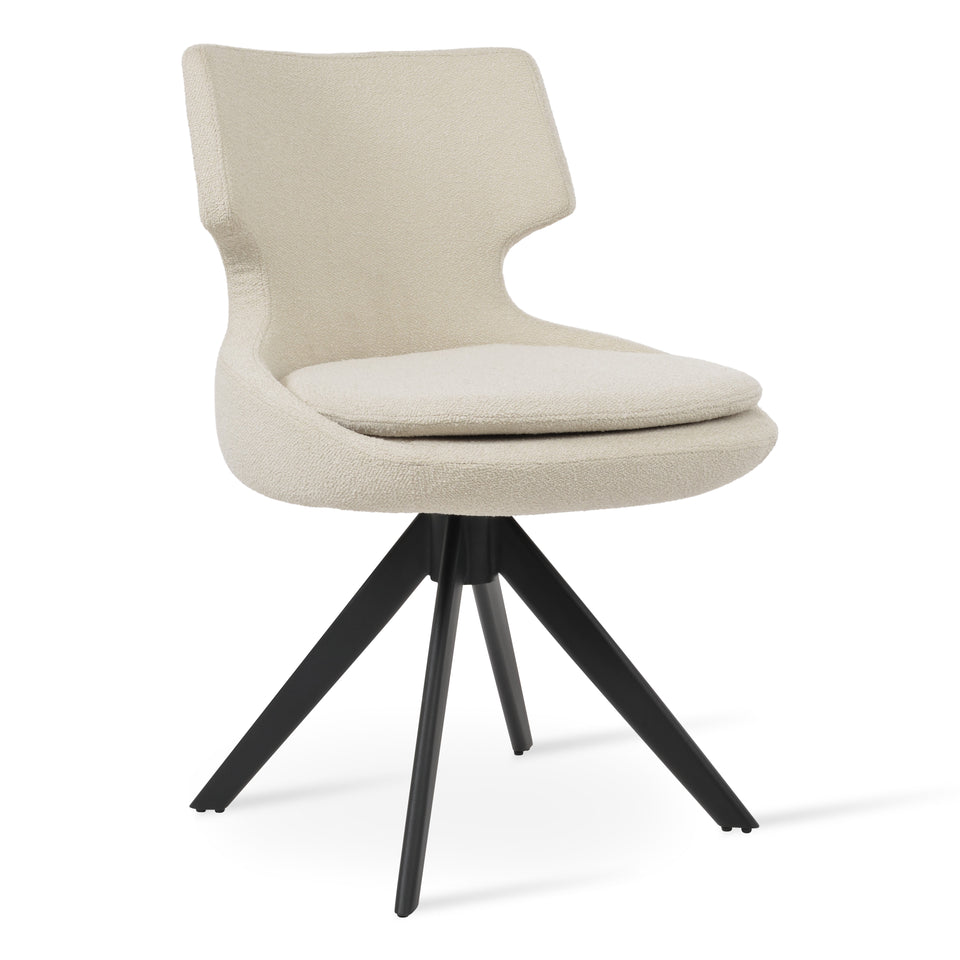 Patara Sword Dining Swivel Chair.