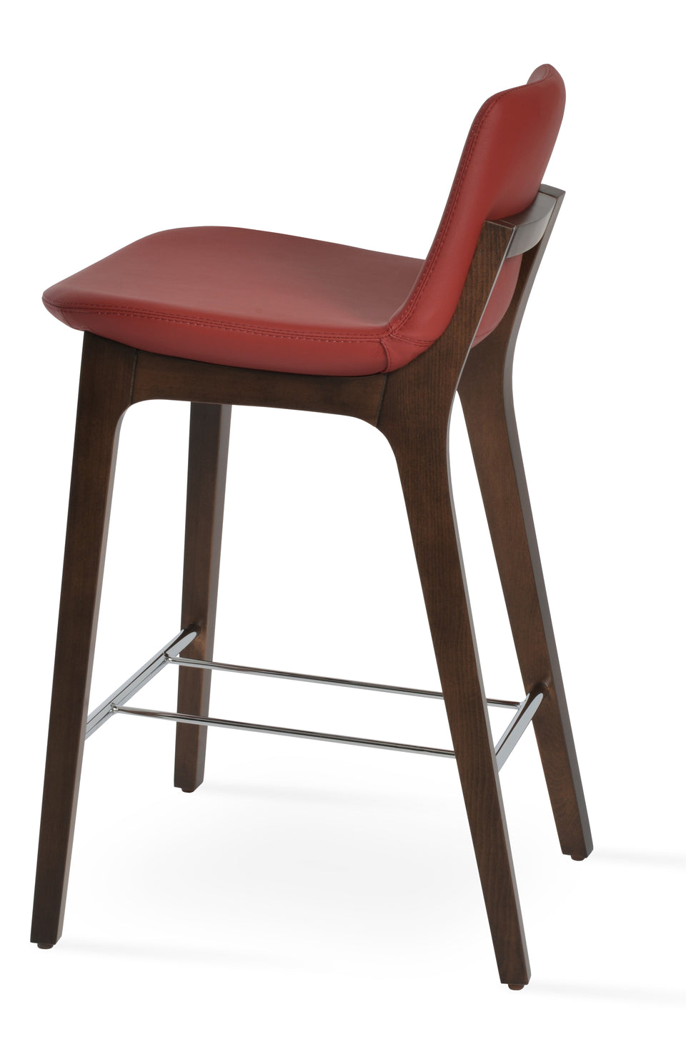 Pera Hb. Wood Counter Stool.