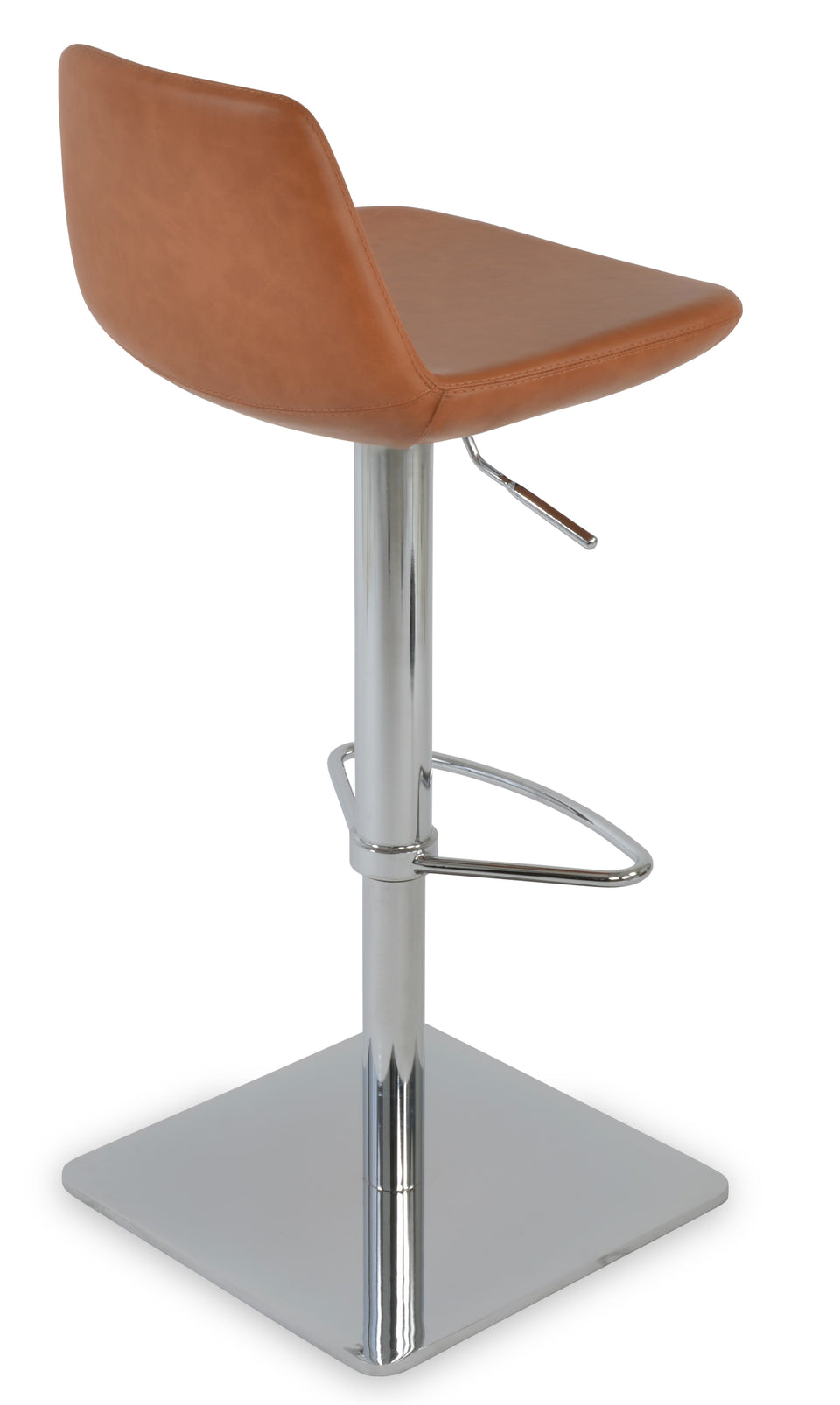Pera Piston Stool Round Base.