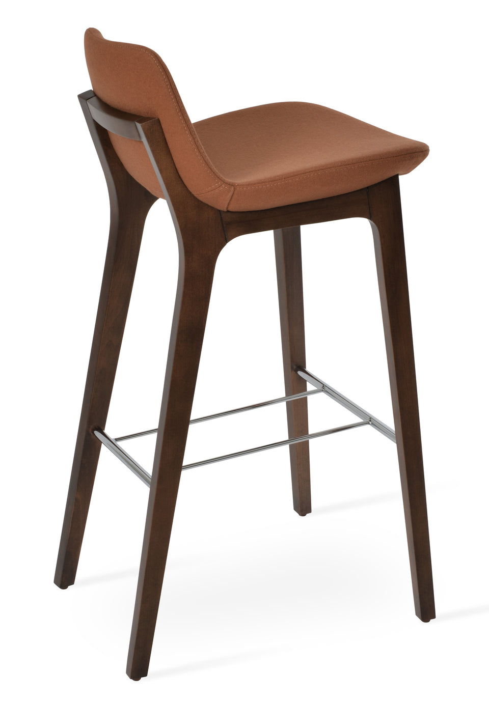 Pera Hb. Wood Counter Stool.