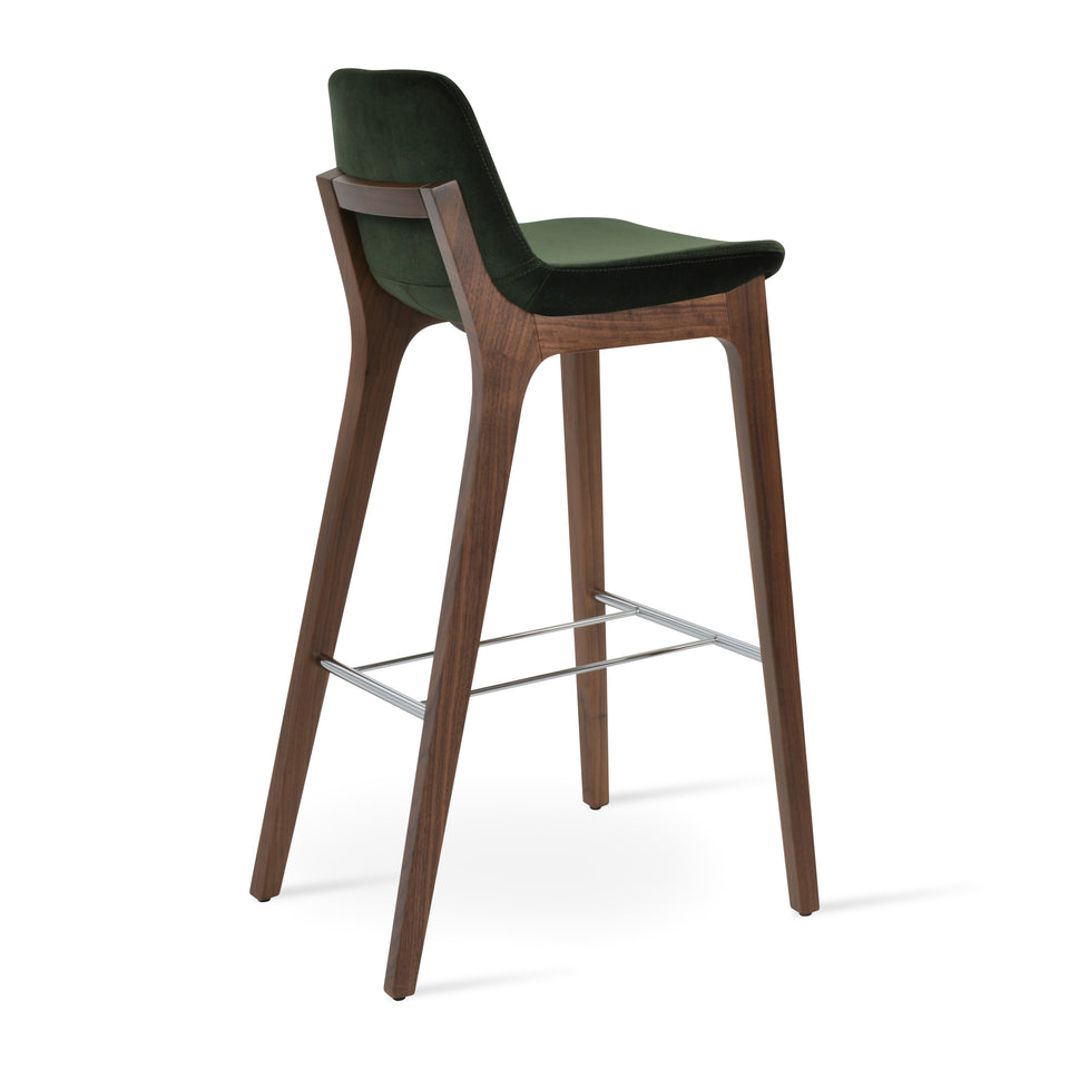 Pera Hb. Wood Counter Stool.