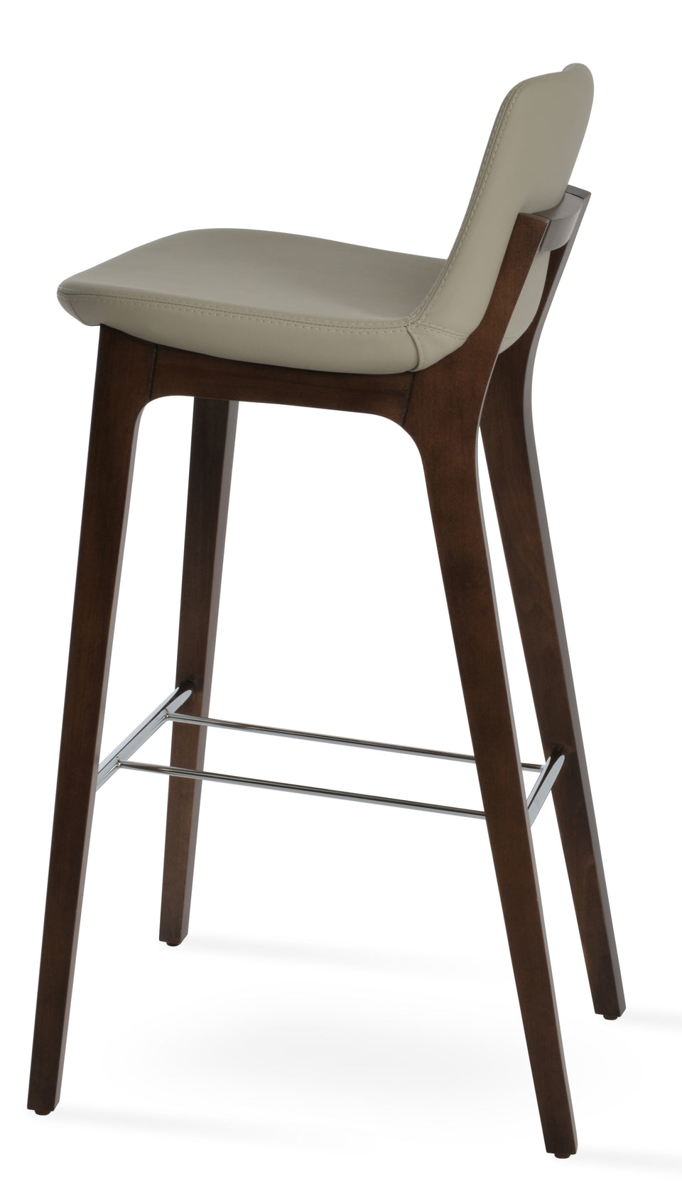 Pera Hb. Wood Counter Stool.