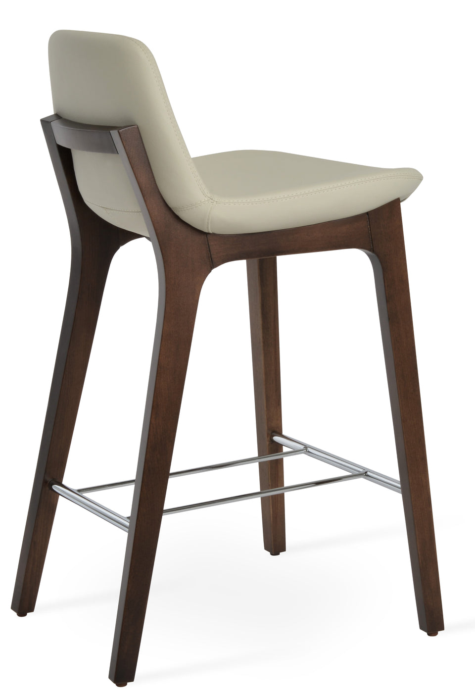 Pera Hb. Wood Counter Stool.