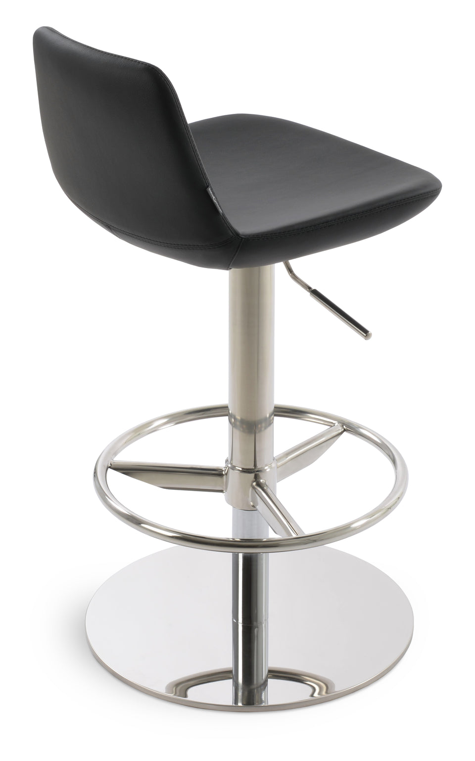 Pera Piston Stool Round Base.