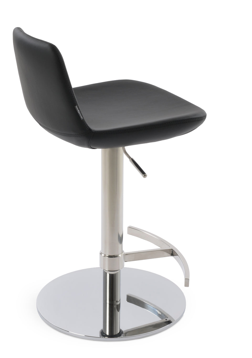 Pera Piston Stool Round Base.