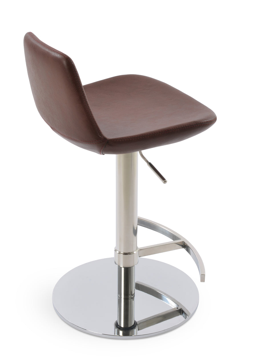 Pera Piston Stool Round Base.