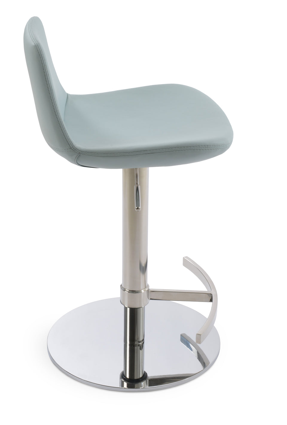 Pera Piston Stool Round Base.