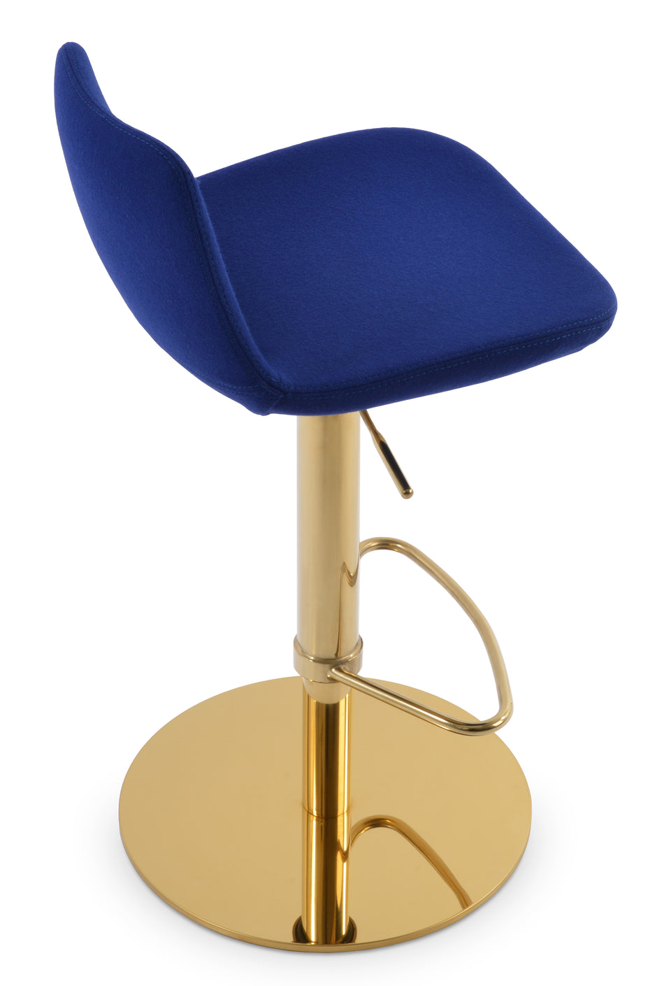 Pera Piston Stool Round Base.