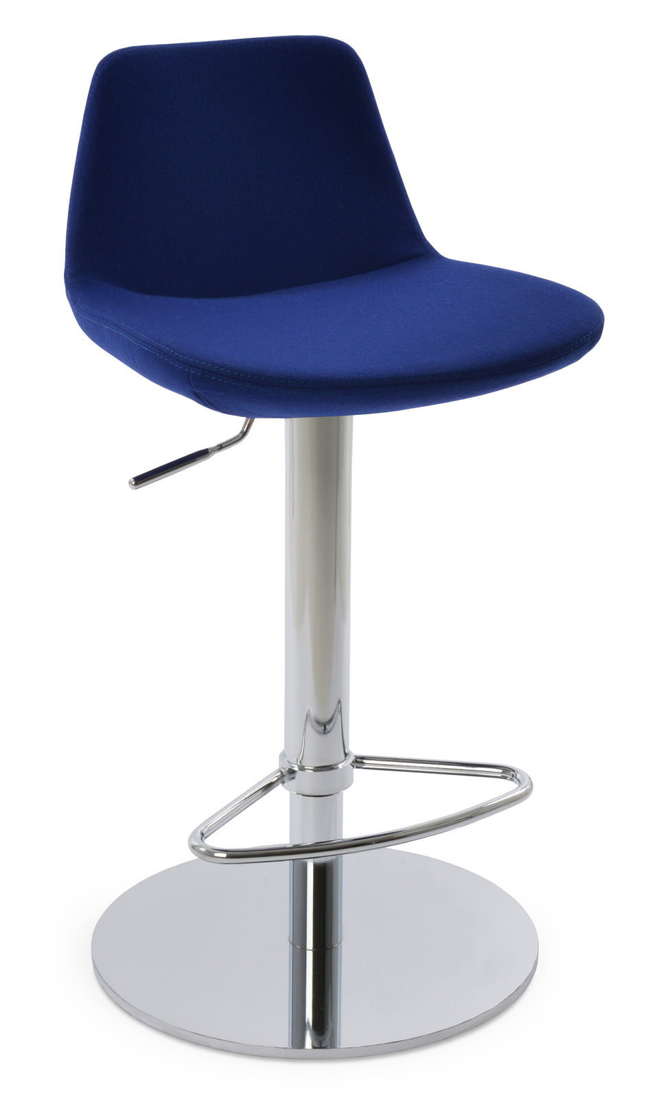Pera Piston Stool Round Base.