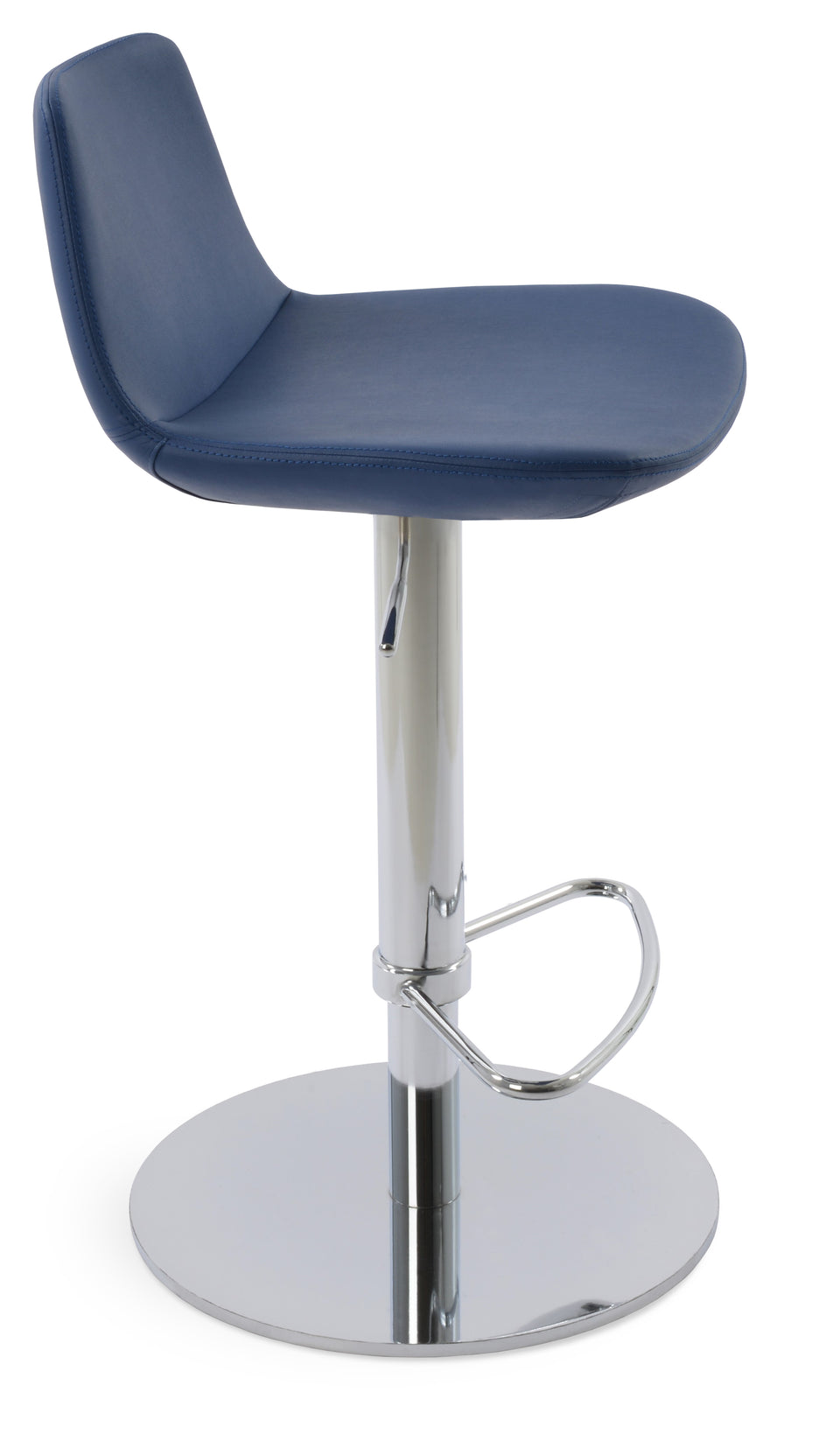 Pera Piston Stool Round Base.