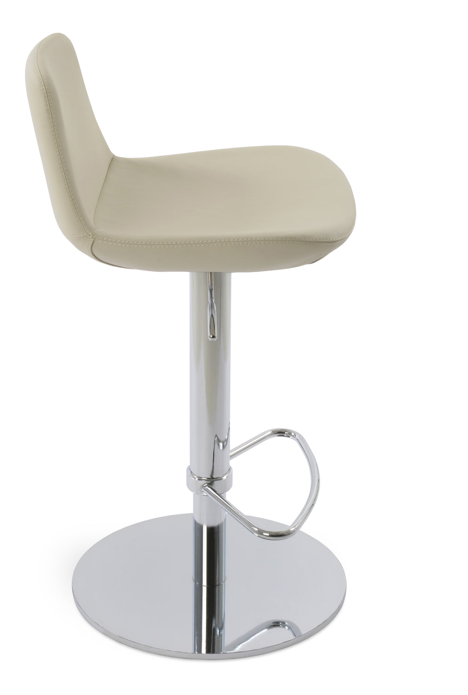 Pera Piston Stool Round Base.