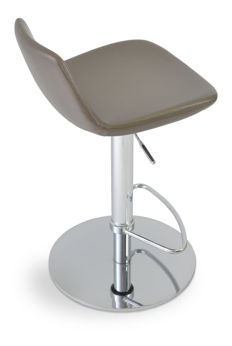 Pera Piston Stool Round Base.