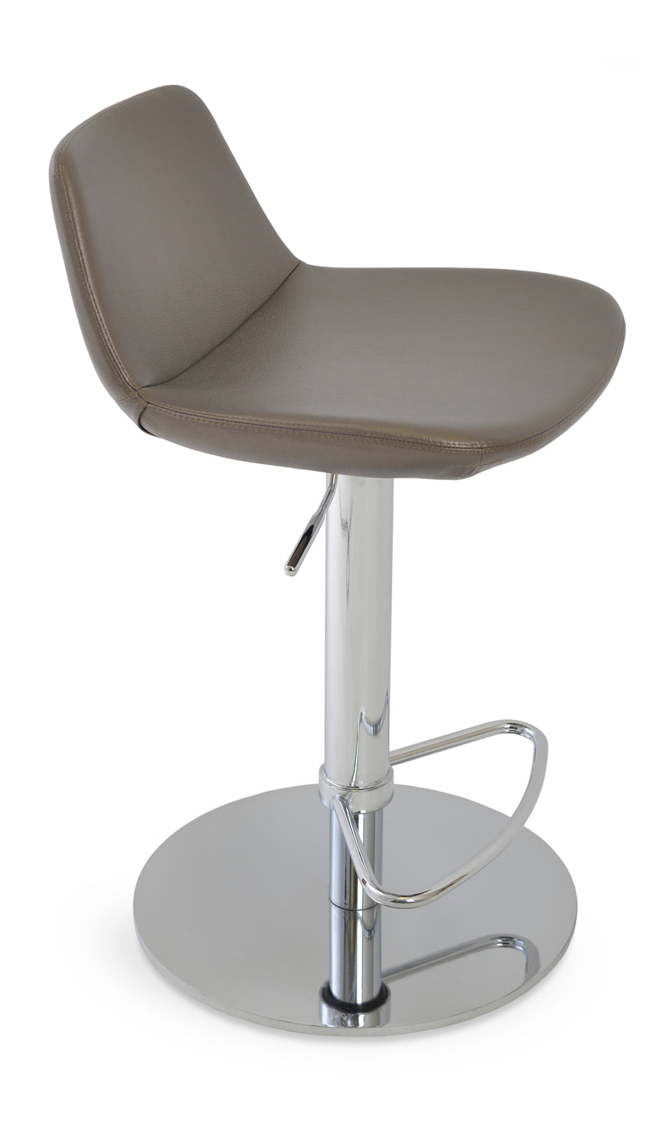 Pera Piston Stool Round Base.