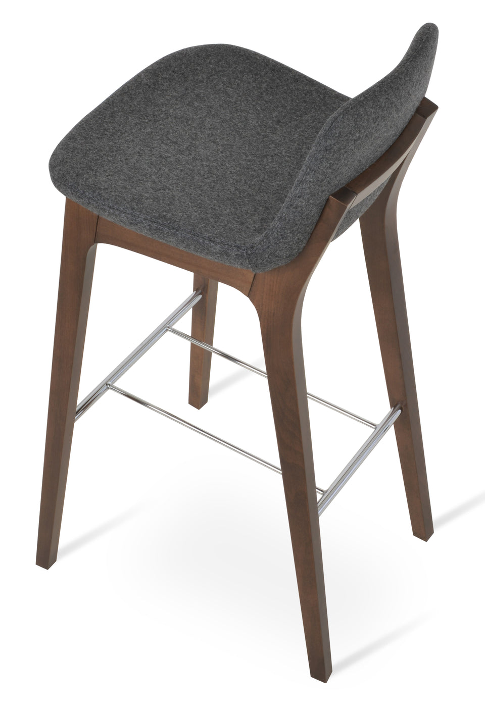 Pera Hb. Wood Counter Stool.